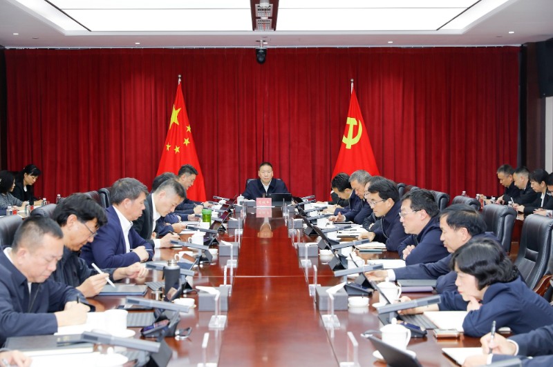 集团党委召开会议 传达学习贯彻党的二十届四中全会精神