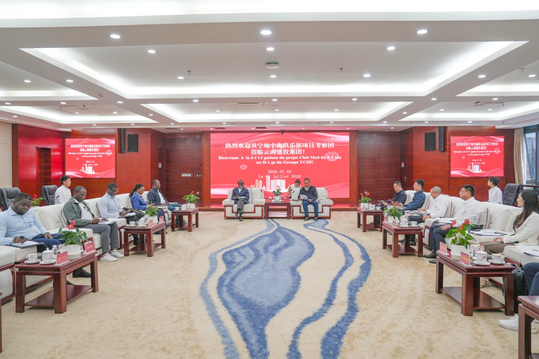 贝宁维达地中海项目考察团到访集团