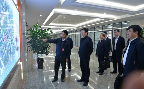刘勇会见中铁十七局客人