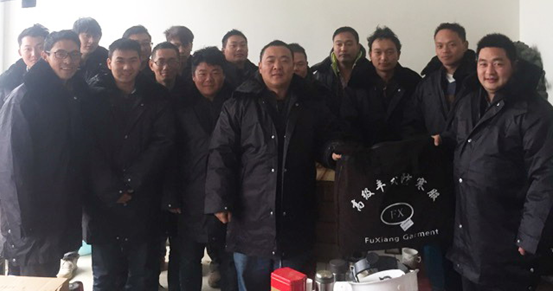 三公司开展冬季送温暖活动