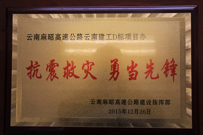 集团麻昭项目获业主表彰