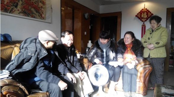 安二司走访慰问离休干部