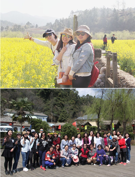 基础公司组织“三八”节活动