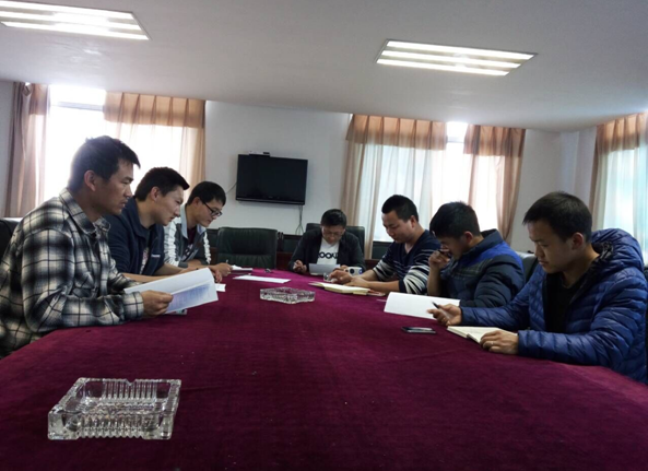商品混凝土部昭通分公司开展党章党规专题学习活动