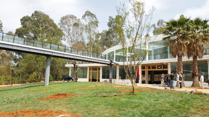 建工安二司昆明植物所“扶荔宫”温室工程竣工验收