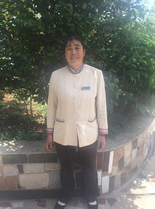 建工物业公司景秀花园物业服务处保洁员李发英拾金不昧