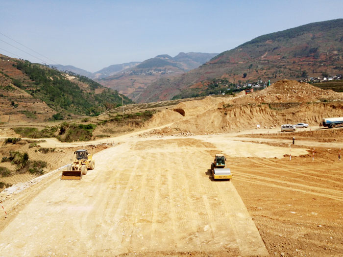 十四冶项目管理公司保泸项目部全力加快建设进度