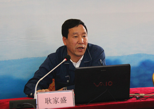 建工安装股份公司邀请耿家盛向党员领导干部宣讲先进事迹