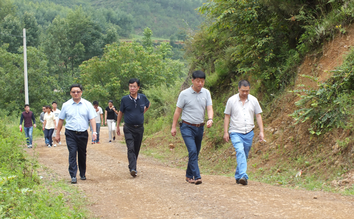 集团赴昭通市昭阳区青岗岭乡精准扶贫调研