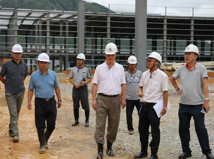 原十四冶国际公司北汽瑞丽项目获甲方肯定