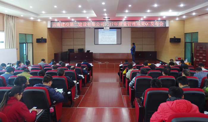 二公司评审内部质量管理成果