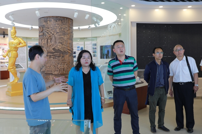 省档案局副局长段俐娟到集团调研