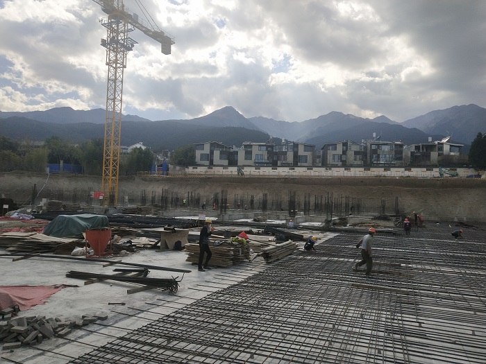 ​十五公司大理市委党校整体迁建项目复工