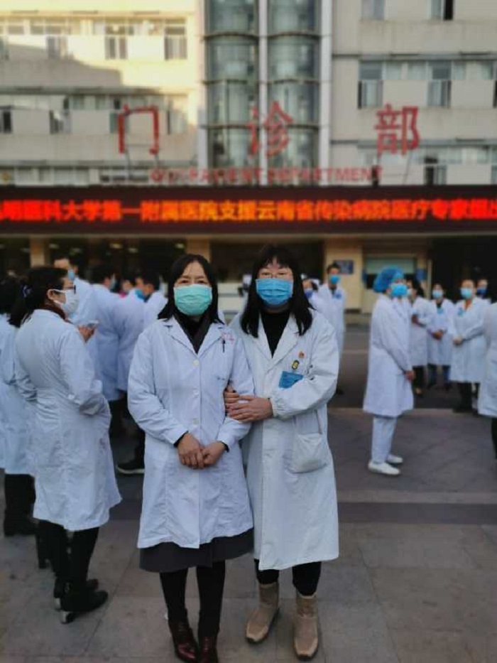 资产运营公司职工家属赴省传染病医院支援“抗疫”