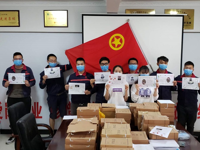 十四冶二直管开展“缅怀英雄”清明节主题活动