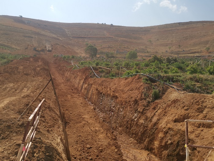 ​路桥部鲁地拉提水项目坚决防范遏制山林火灾