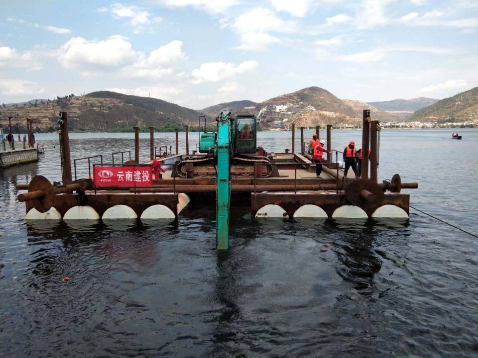 安装股份大理金梭岛生活污水处理工程顺利推进