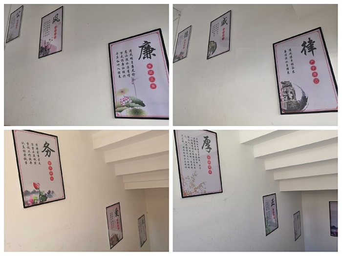 三公司安装分公司廉政挂画打造文化教育走廊