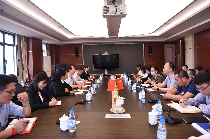 ​云南能投基础设施投资公司到访四公司