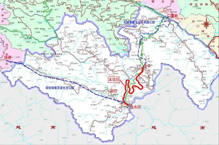 集团中标金平至金水河高速公路PPP项目