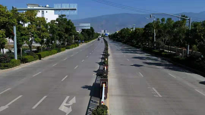 美丽县城建设惊艳宾川，连接线项目成“网红道路”