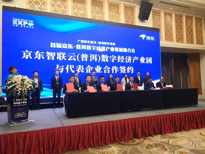 “滇SHOW”项目参加首届京东·普洱数字经济产业发展推荐会