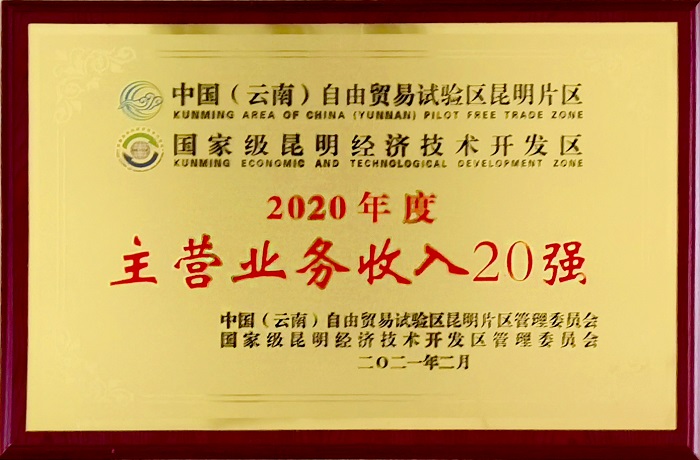 物流公司获自贸区昆明片区多项表彰