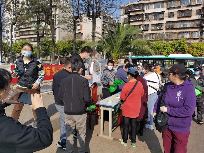 大观篆新农贸市场开展“3·15”主题活动