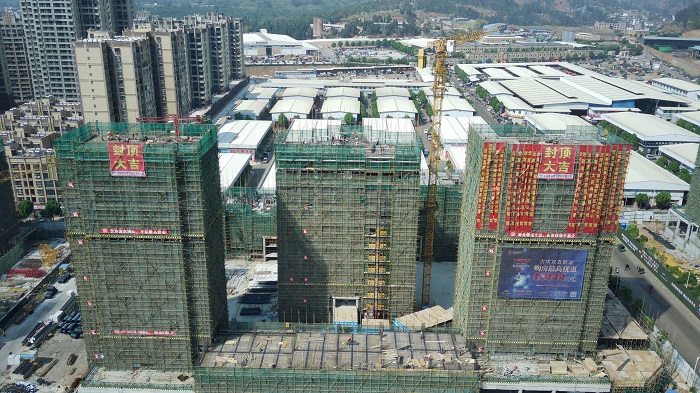 ​七公司弥勒吉成项目喜迎双封顶