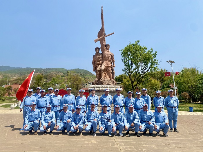 十七公司组织党员群众参观柯渡长征纪念馆