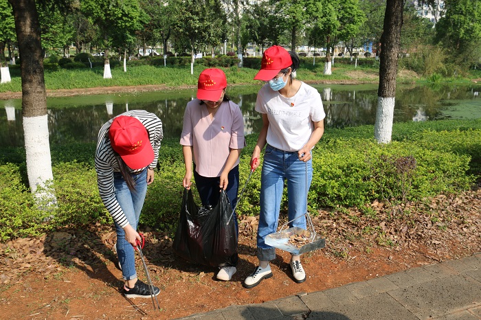 总承包三部志愿义务活动暖人心