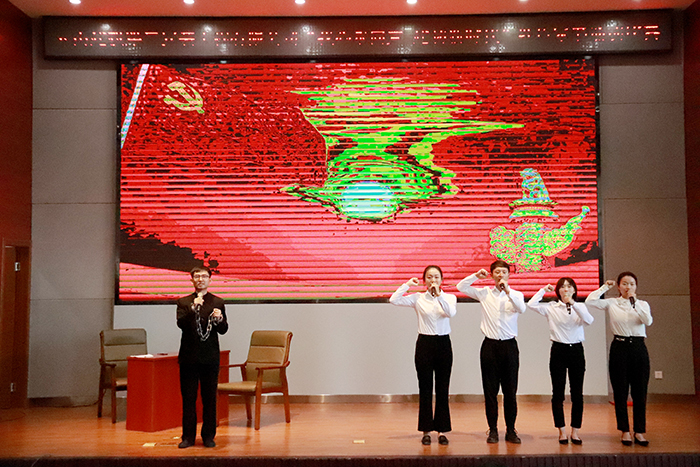安二司举办“我心永向党 建功新时代”红色家书诵读比赛