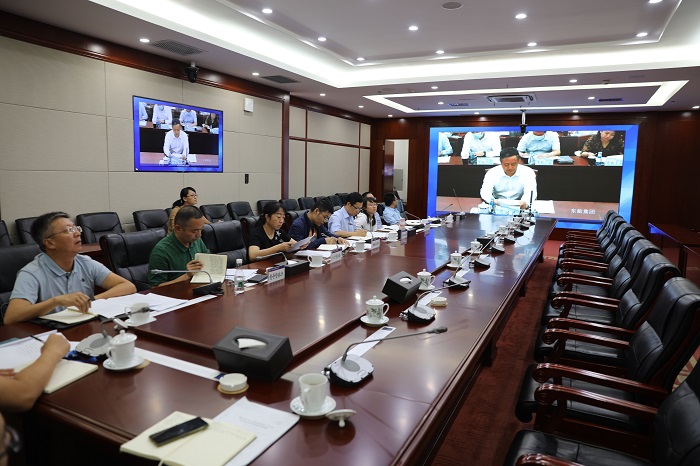 集团参加国企改革三年行动2021年第七次月例会视频会