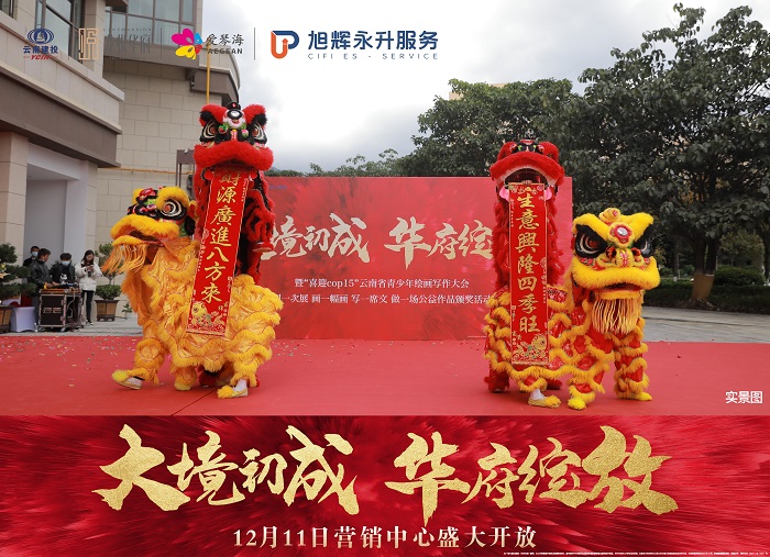 ​大理龙悦华府新营销中心开放