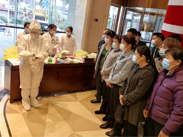 城乡投公司防城港深航酒店完成集中隔离接待任务