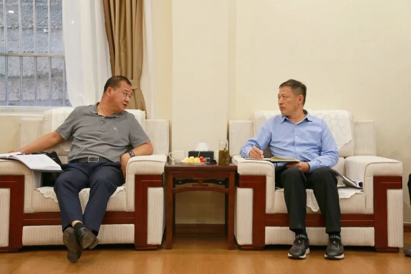 集团与怒江州、福贡县交流座谈