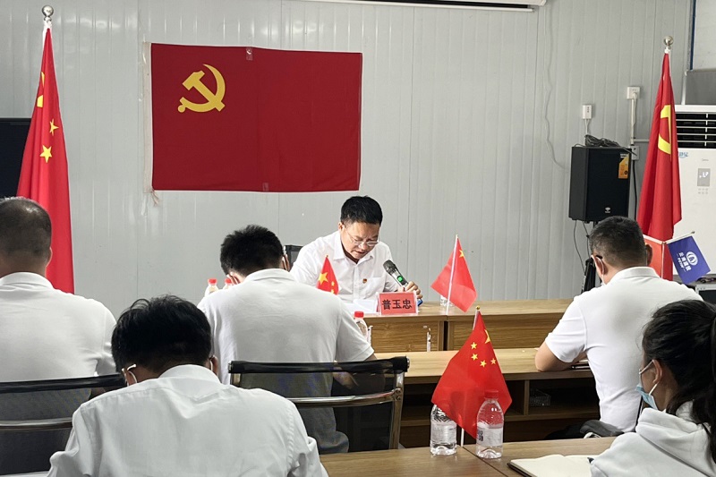 第二水利水电公司：二十大代表进一线 深入解读兴起学习热潮
