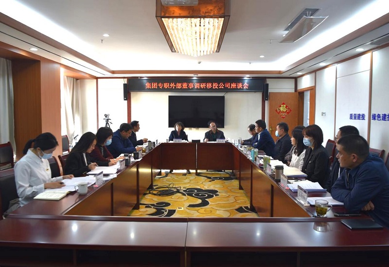 集团专职外部董事谭元戎、张羽调研移投公司