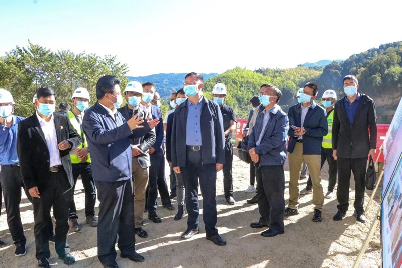 副省长和良辉调研梁河县马仑河水库项目