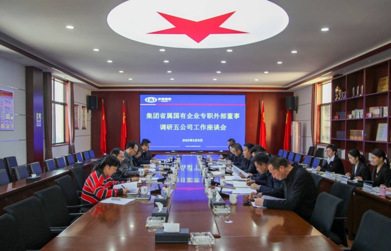 集团公司省属国有企业专职外部董事调研五公司