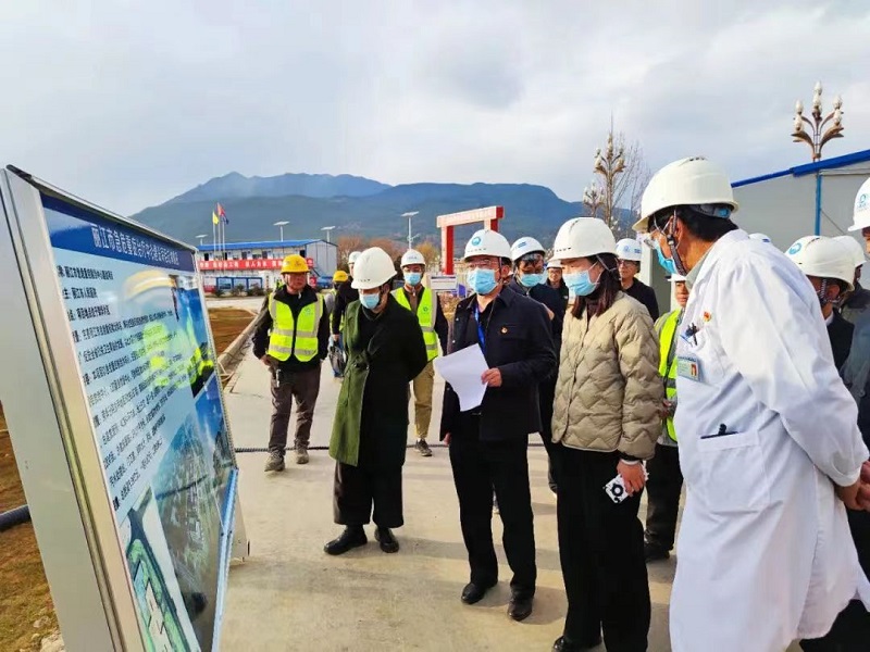 丽江市副市长魏妮娅调研丽江市急危重症救治中心建设项目