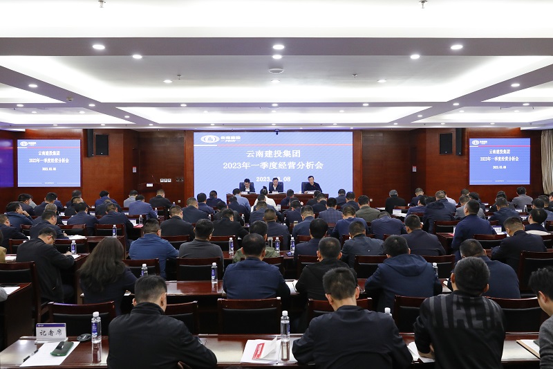 集团召开2023年一季度经营分析会