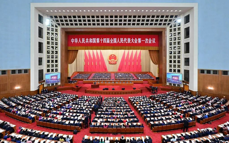 履职尽责 共商国是 陈祖军杜小光参加十四届全国人大一次会议