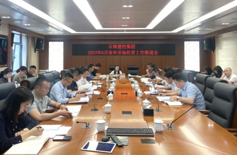 集团召开省外市场经营工作推进会
