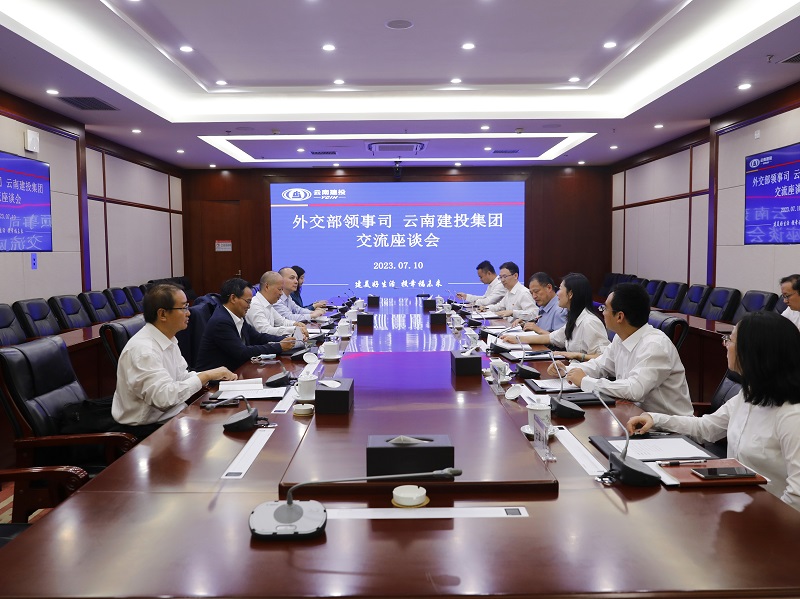 外交部领事司到集团调研