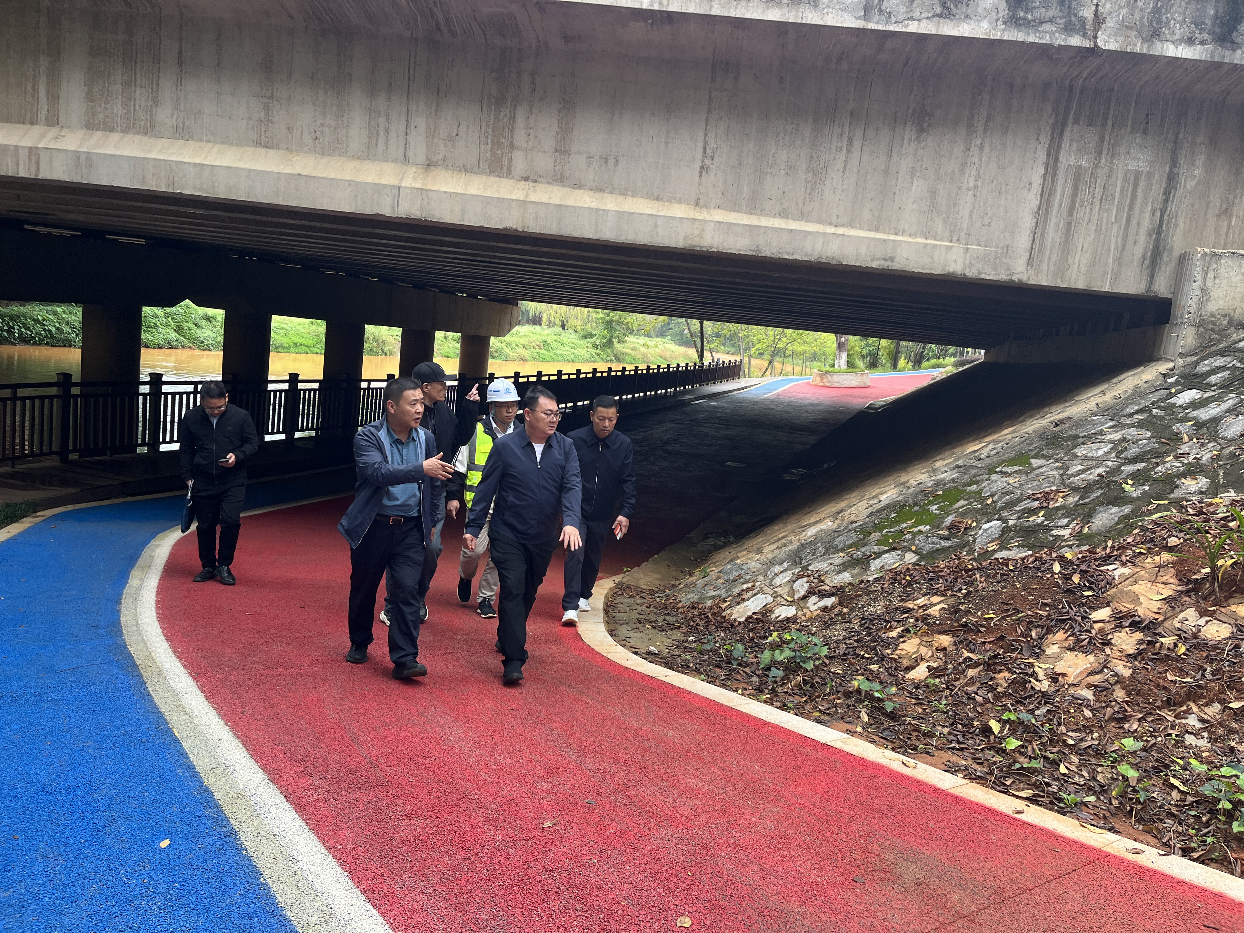 文山州委常委、市委书记蒋俊调研盘龙河流域生态环境综合治理（试验段）项目