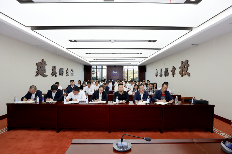 省住建厅党组成员、副厅长阿苏务千到集团宣讲云南省住建领域重大事故隐患专项排查整治2023行动