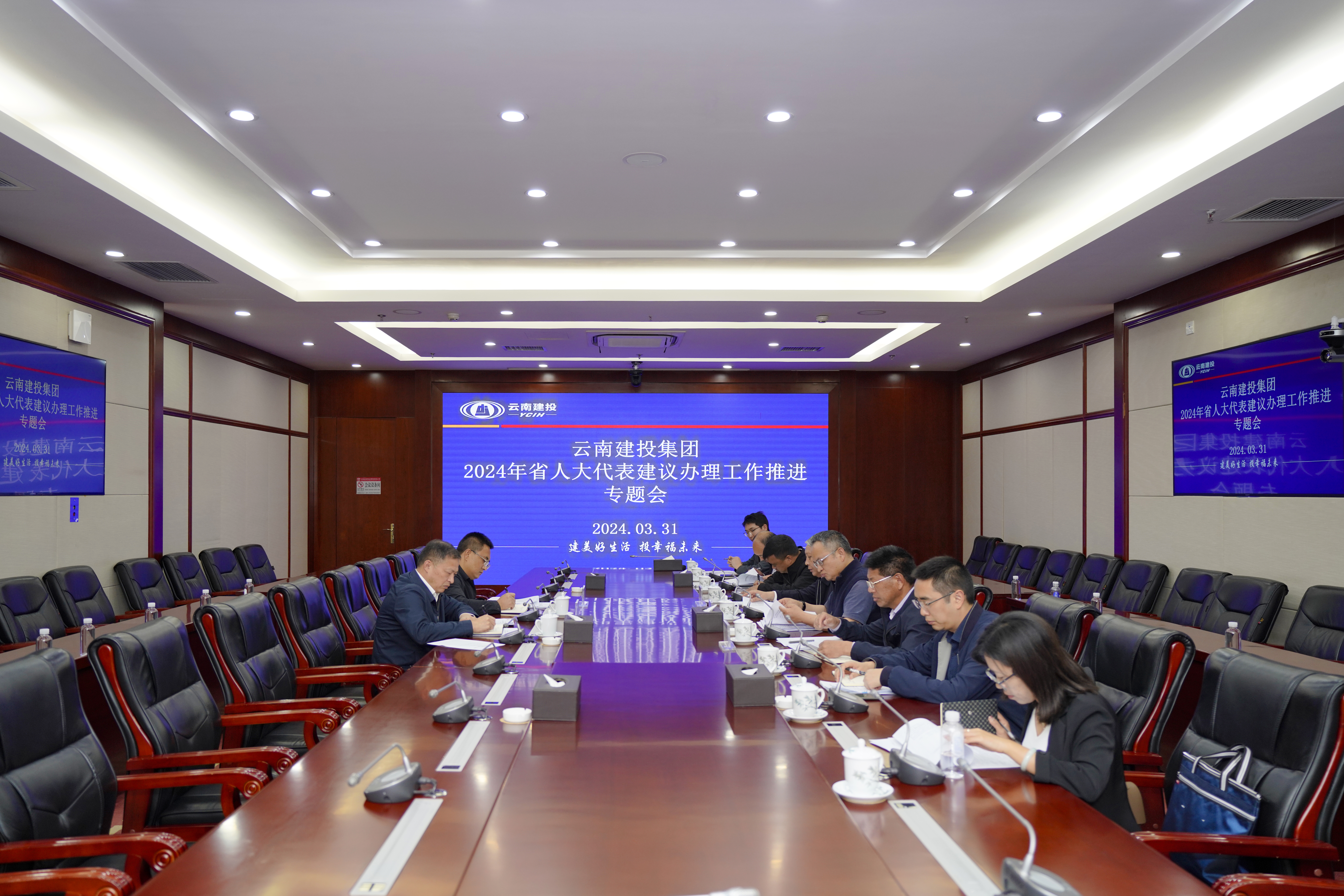 集团召开2024年省人大代表建议办理工作推进专题会