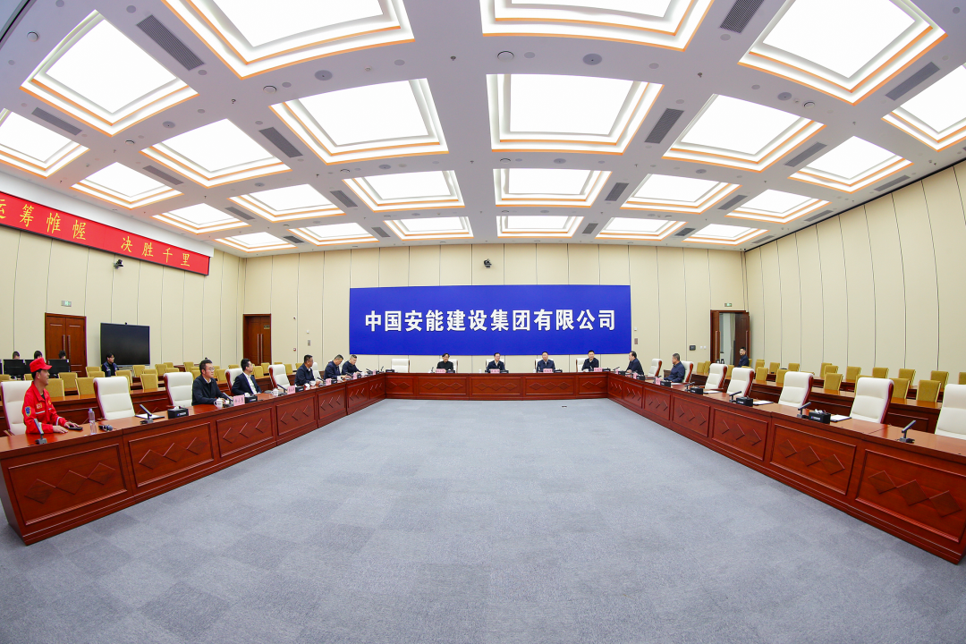 共植友谊之树合作之树 集团与中国安能集团交流座谈