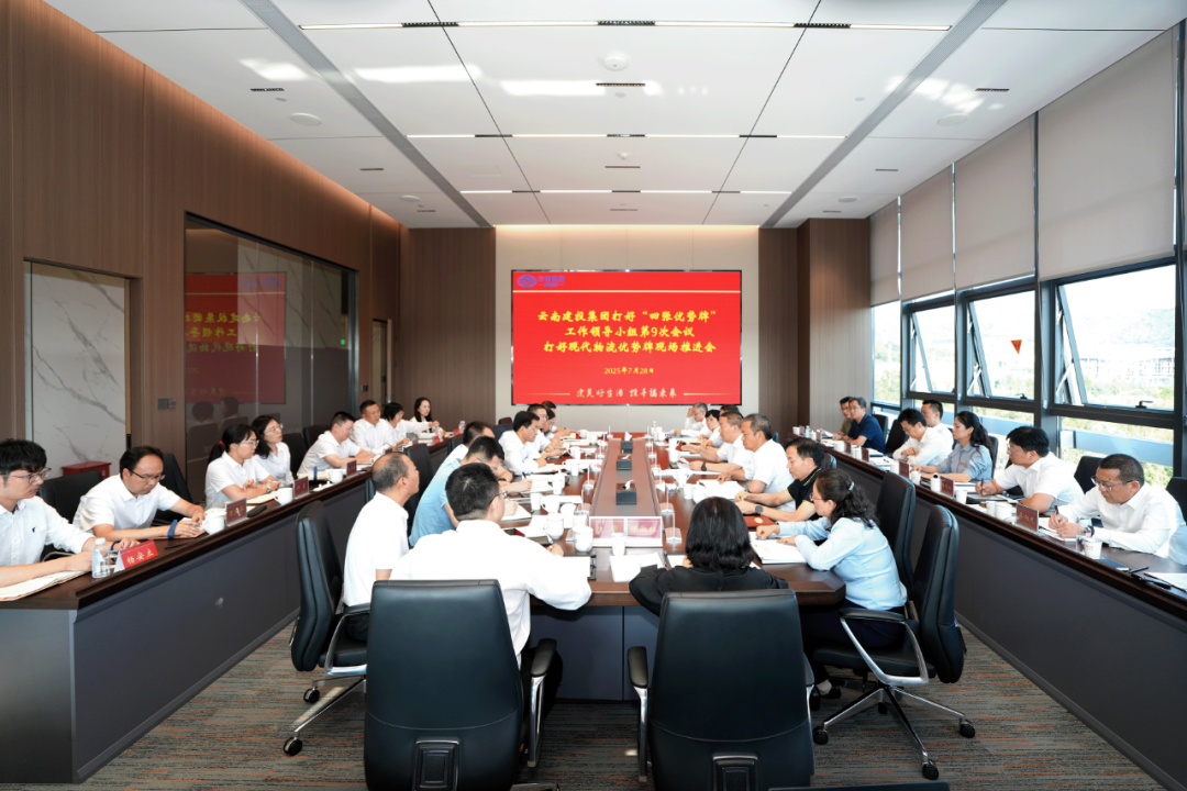 集团召开打好“四张优势牌”工作领导小组第九次会议暨打好现代物流优势牌现场推进会